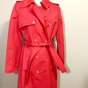 NEVER WORN Express Rain Coat Pink   Size L